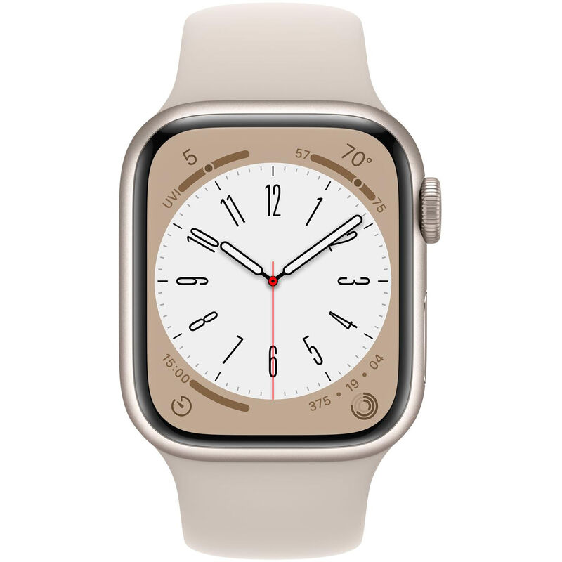 Apple Watch Series 8 41 mm Alu Starlight Sport - 9499096416286