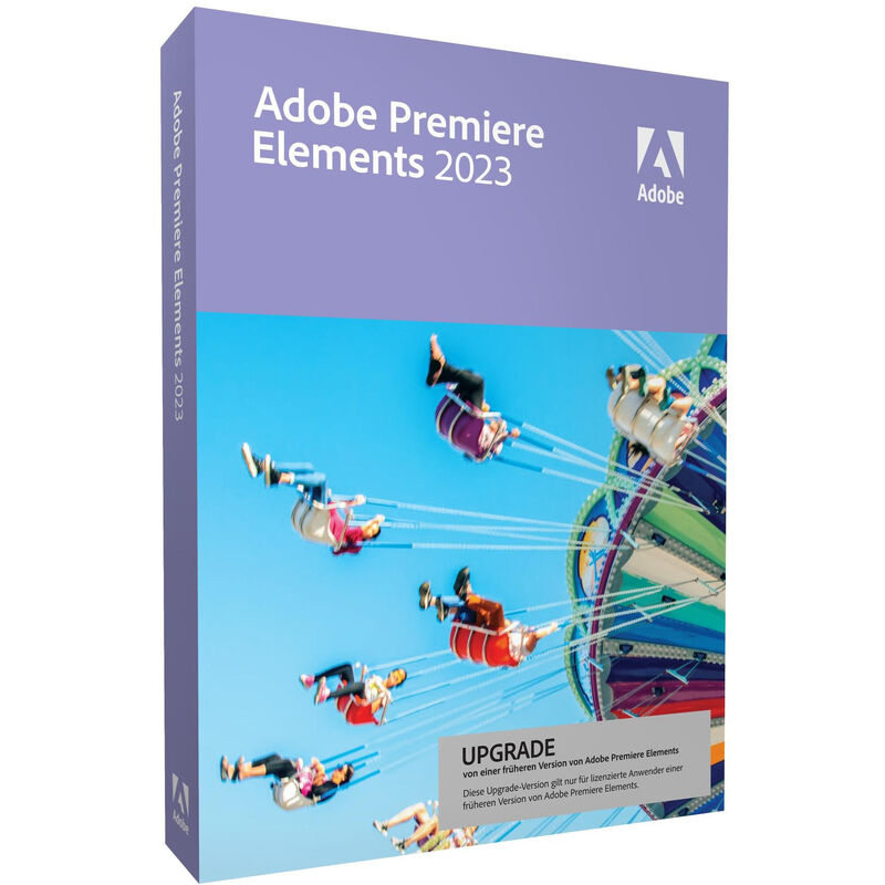 Adobe Premiere Elements 2023 Boîte, Mise à niveau, Allemand - 9495715315742