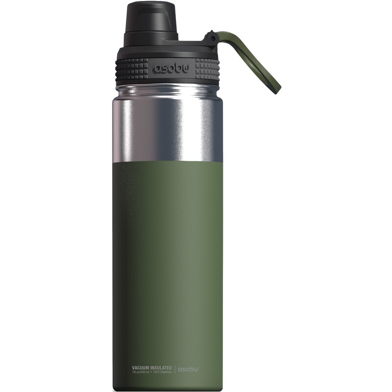Asobu Trinkflasche Alpine Flask, 0.53 l, grün - 842591039911_01_ow