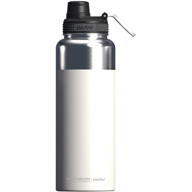 Asobu Trinkflasche Mighty Flask, 1.2 l, weiss - 842591039874_01_ow