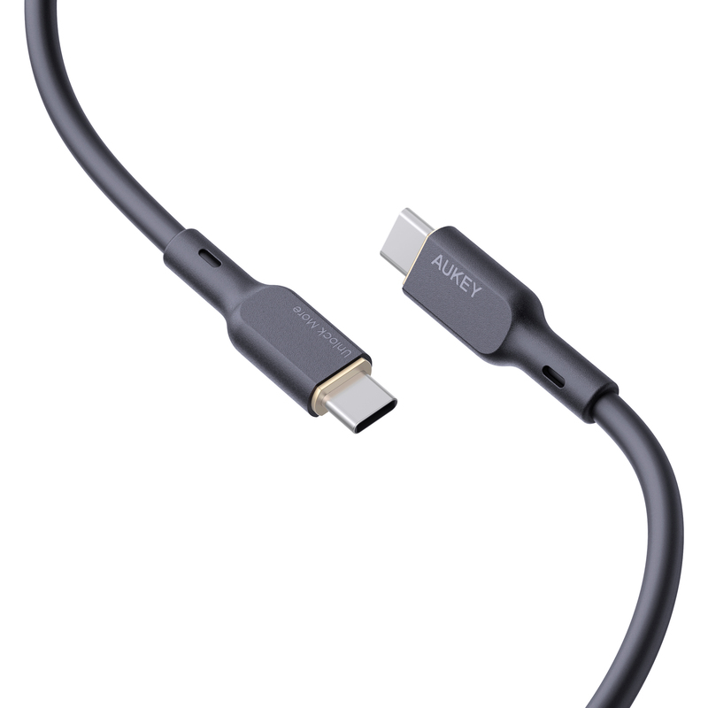 Aukey Kabel USB-C - USB-C CB-SCC102, Silikon, 1.8 m - 689323785278_05_ow