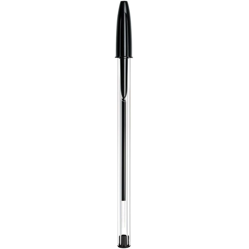 BIC Cristal stylo à bille (50 pièces) - noir BIC