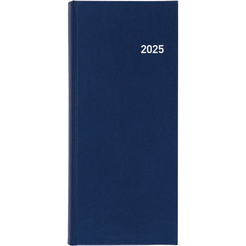 Biella Agenda 2025 Tower, 1 Tag / 2 Seiten, blau - 7611365506088_01_ow