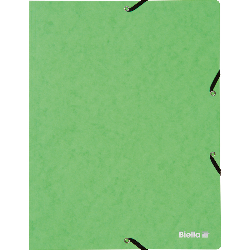 Biella dossier à élastique, A4, vert clair - 7611365426133_01_ow