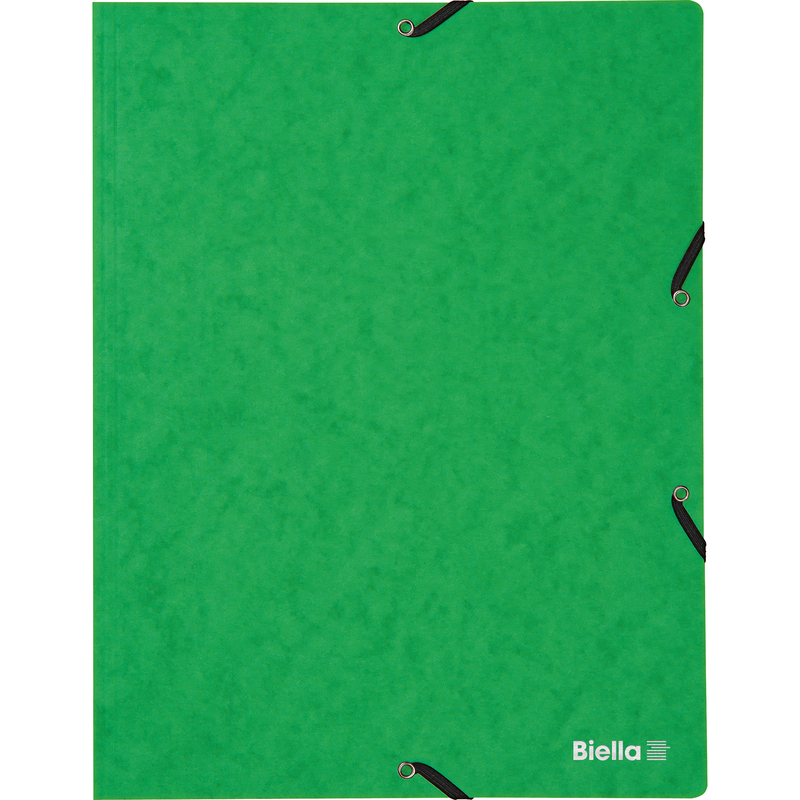 Pochette document en carton - porte-document à rabat cartonné vert