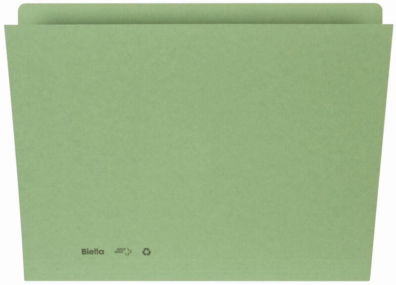 Biella Dossiers verticaux, 100 pièces, A4, vert - 7611365217342_01_ow