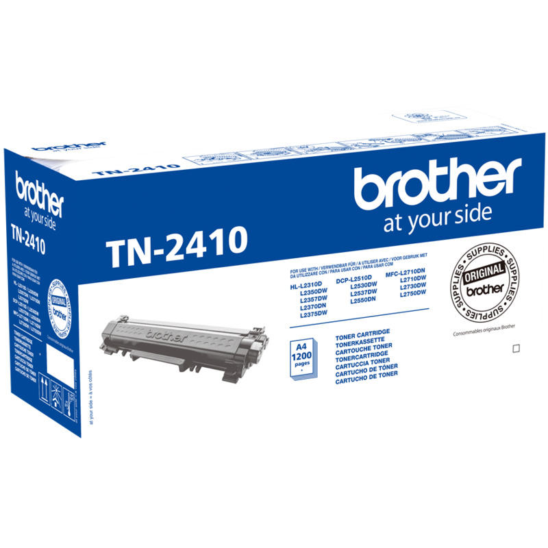 Toner compatible avec brother tn-2410 noir avec cartouche à puce pour dcp- l2530dw hl-l2350dw mfc-l2710dn imprimante laser mfc-l2710dw - Cartouche  d'encre - Achat & prix