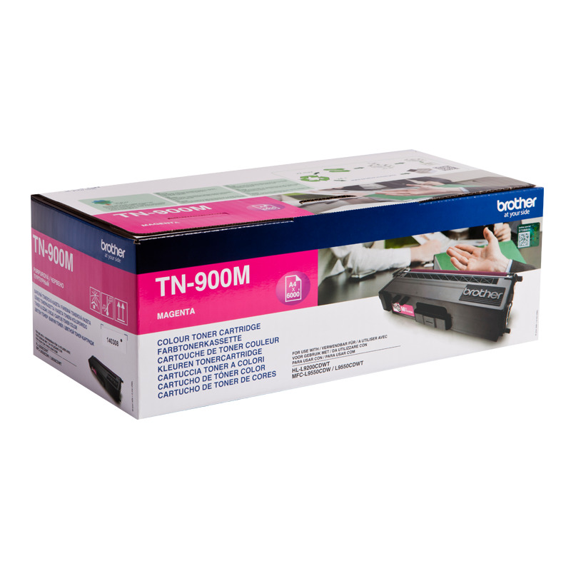 Brother TN-900MTWIN toner twinpack, magenta - 4977766735155_01_ow