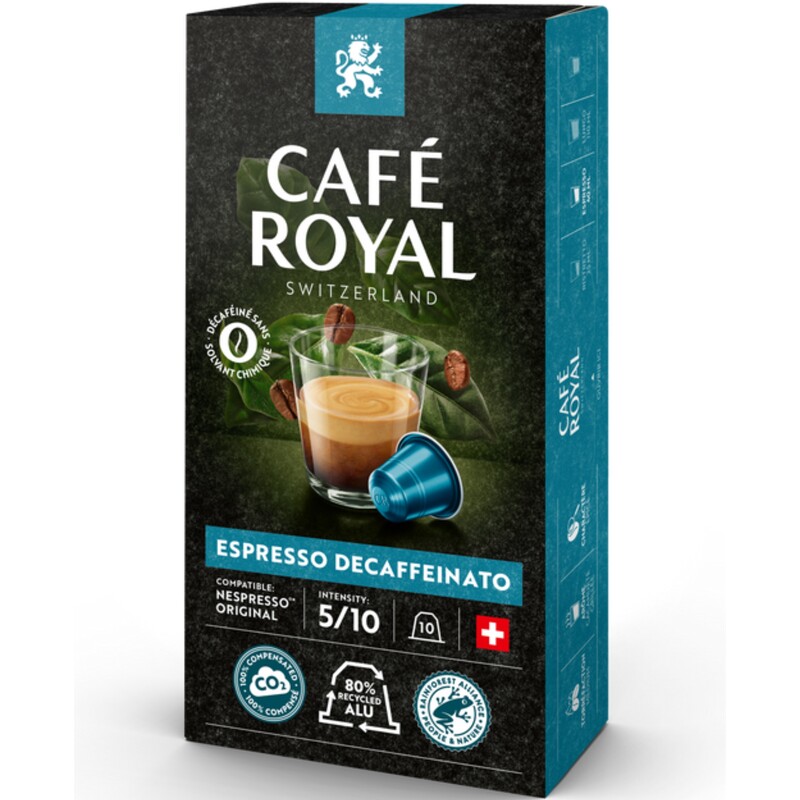 CAPSULES RISTRETTO CAFE ROYAL PRO BOITE DE 48