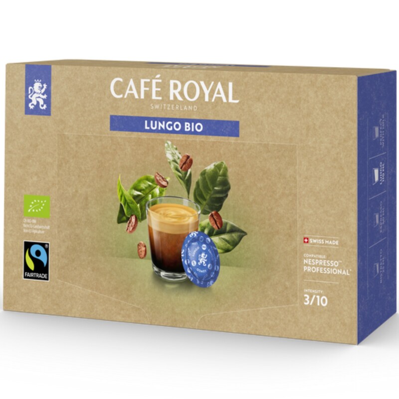 Café Royal Capsules de café pour Nespresso Lungo 36 pièces