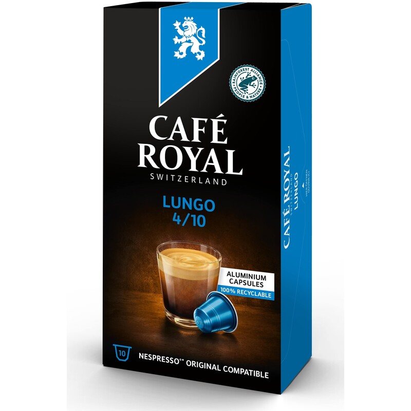 Café Royal Kaffeekapseln Lungo, 10 Stück - 7617014189503_01_ow