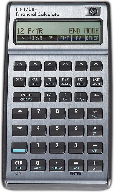 Calculatrice de poche financière HP 17BII+ - 808736931304_01_ow