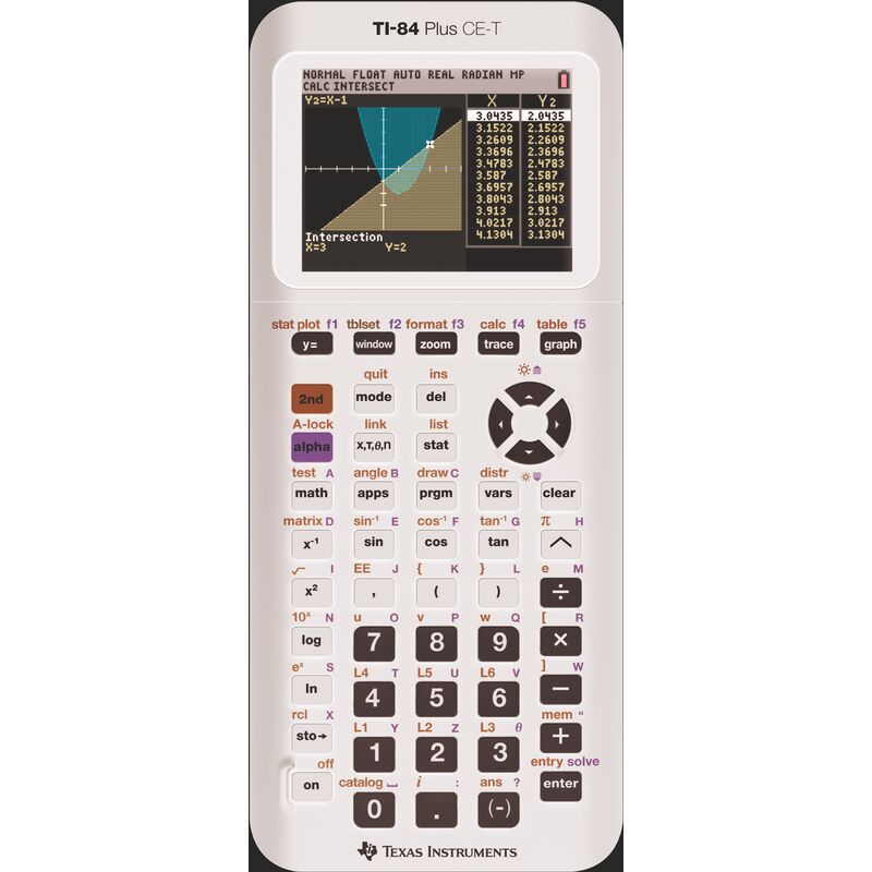 Calculatrice graphique Texas Instruments TI-84+ CE-T 