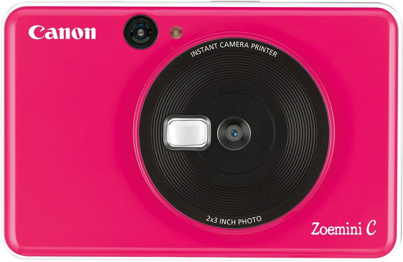 Canon appareil photo instantané Zoemini C, Bubble Gum Pink - 4549292148404_01_ow