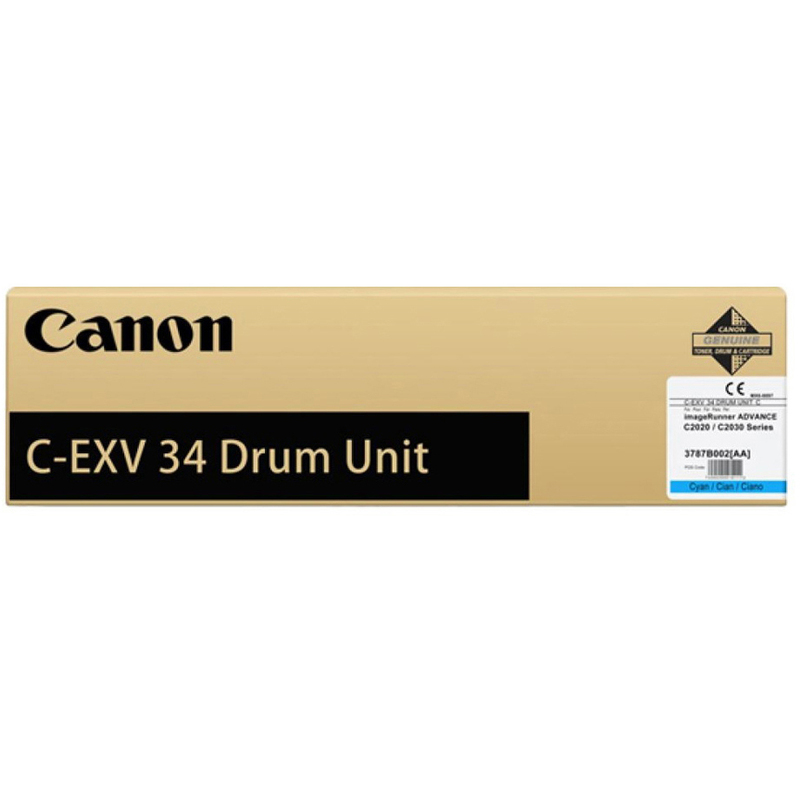 Canon C-EXV 34C Toner, cyan - 7613058030108_01_ow