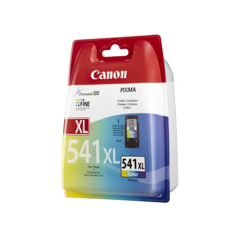 Canon CL-541 XL Tintenpatrone, cyan, gelb, magenta - 8714574572604_01_ow