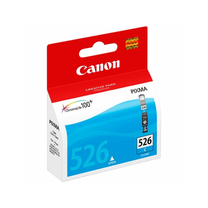 Canon CLI-526C Tintenpatrone, cyan - 4960999670034_01_ow