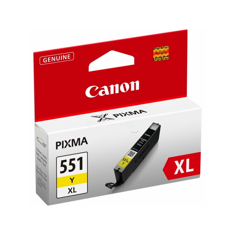 Canon CLI-551XLY Tintenpatrone, gelb - 4960999904917_01_ow
