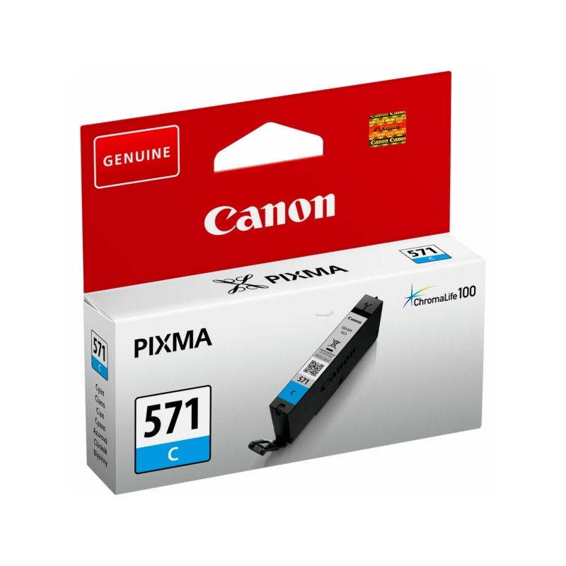 Canon CLI-571C Tintenpatrone, cyan - 4549292032949_01_ow