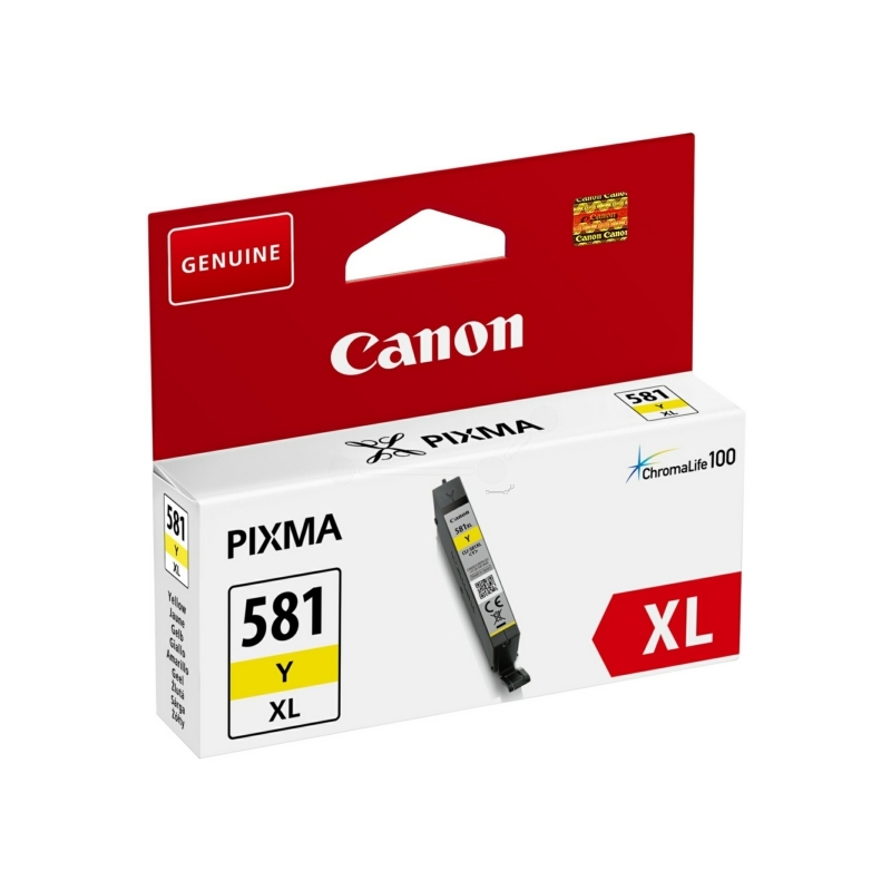 Canon CLI-581Y XL Tintenpatrone, gelb - 4549292087031_01_ow