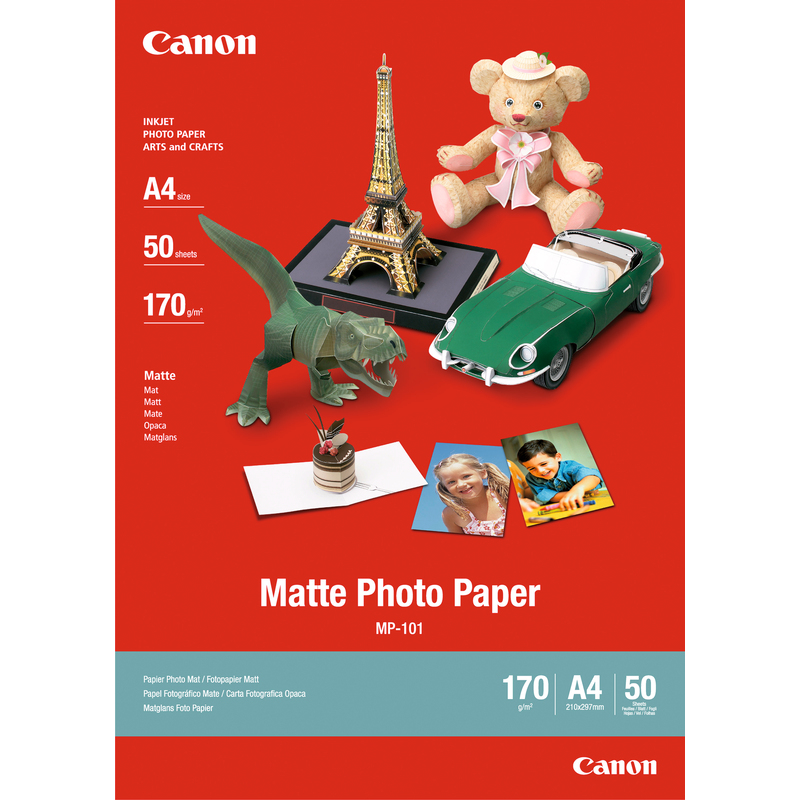 Canon Matt Fotopapier, A4, 170 g/m², matt - 4960999174839_01_ow