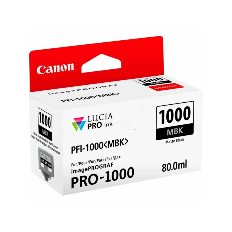 Canon PFI-1000 cartouche dencre, noir - 4549292046304_01_ow
