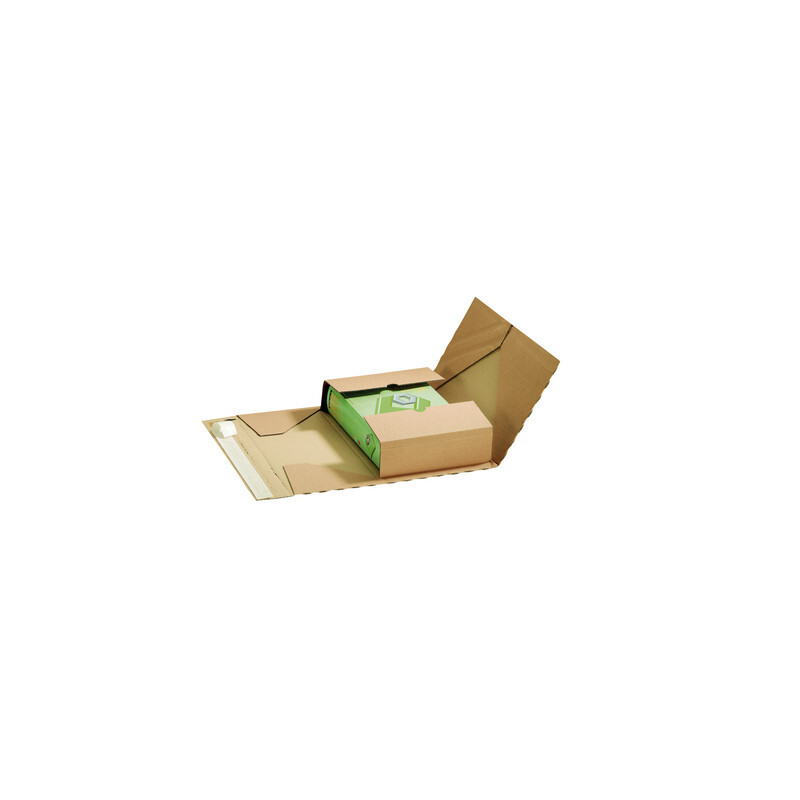 Carton dexpédition Opti-Box, 371 x 256 x 98 mm, brun, 25 pièces - 7630006700371_01_ow