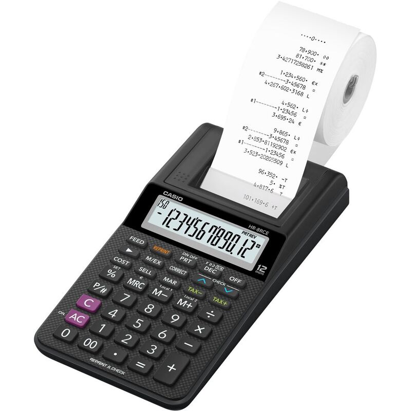 Casio calculatrice de table HR-8RCE-BK - 4971850099604_01_ow