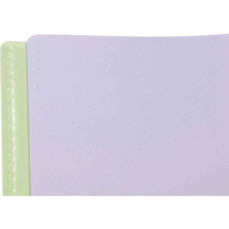Clairefontaine cahier Koverbook Blush, A5, ligné, violet/vert tilleul - 3037929617757_02_ow