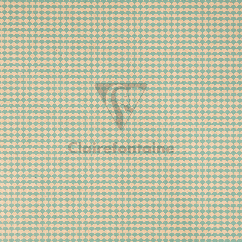 Clairefontaine Geschenkpapier Schuppenmuster, 35 cm x 5 m - 3329682238240_01_ow