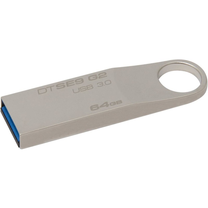Kingston clé USB DataTraveler SE9 G2, 64 GB, USB 3.0, 1 pièces - 740617237757_01_ow