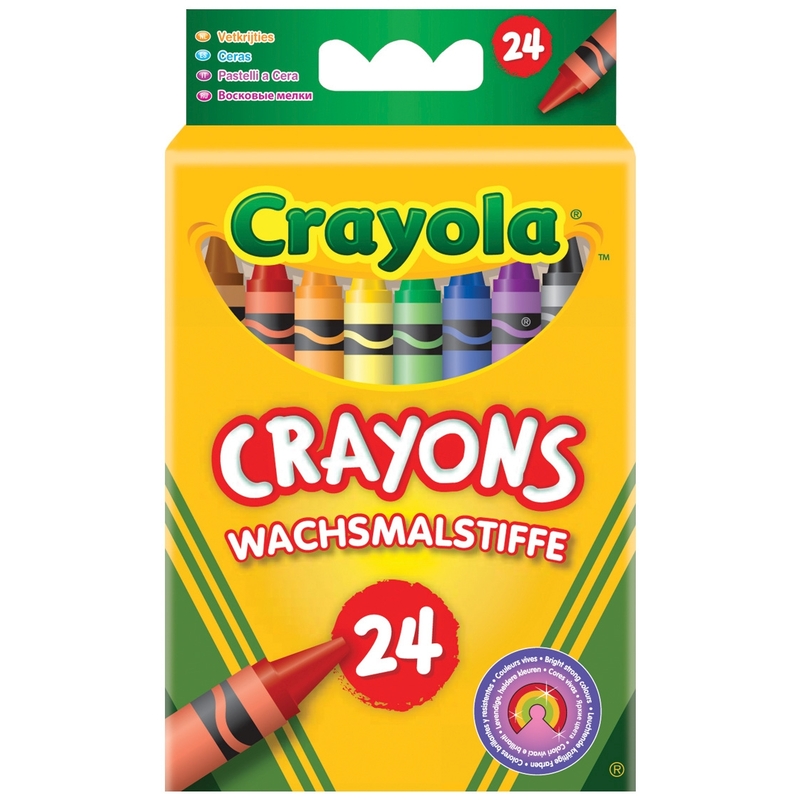 Crayola Wachsmalstifte, 24 Stück, assortiert - 5010065000247_01_ow