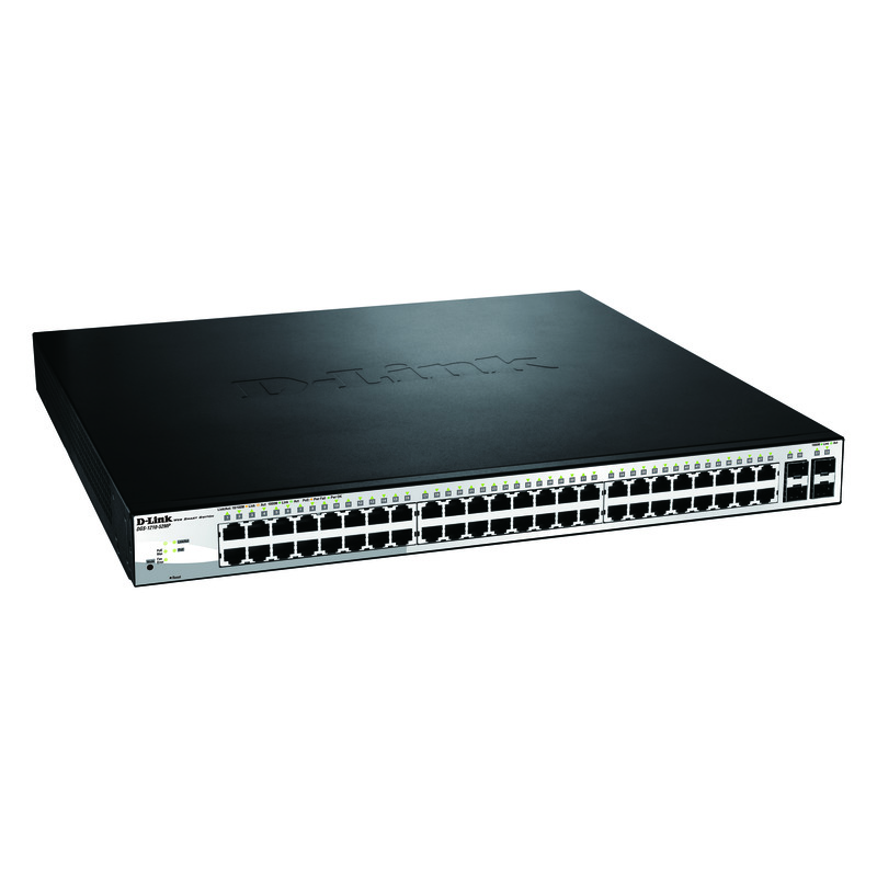 D-Link DGS-1210-52MP 52-Port Giga Switch Layer 2 Smart Managed PoE - 790069409592_02_ow