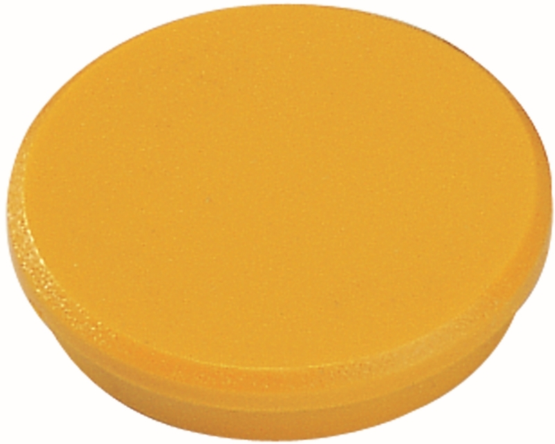 Dahle Magnete, 32 mm, gelb, 10 Stück - 4007885945323_01_ow