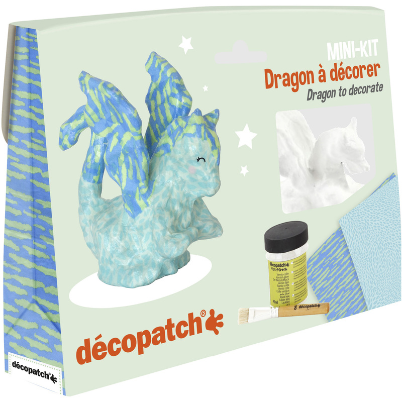 Décopatch Kit de bricolage dragon - 3609510350499_01_ow