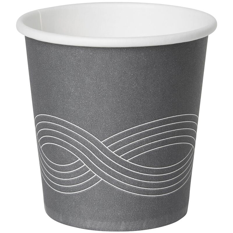 Duni Kaffebecher Cirquit, 1.2 dl, 45 Stück, dunkelgrau - 7321011818358_01_ow