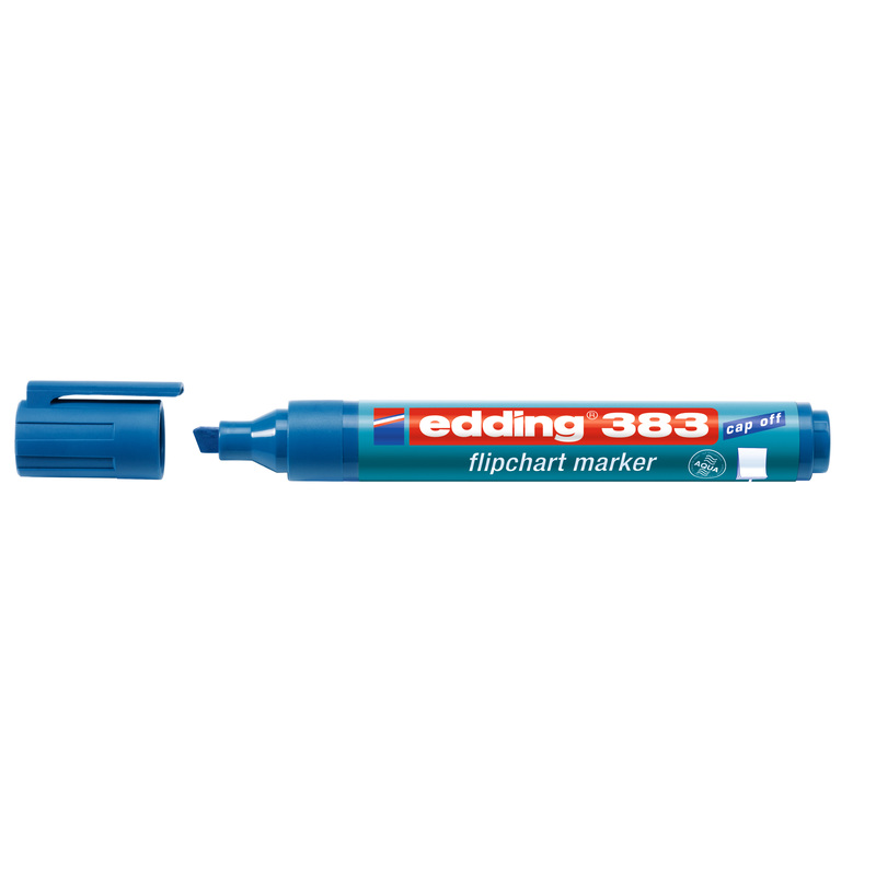 Edding Flipchart Marker 383, blau - 4004764013890_01_ow