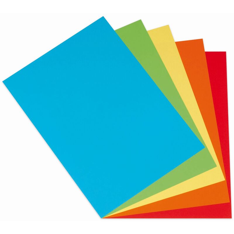 Elco Color Papier farbig, A4, 80 g/m2, assortiert - 7610425364408_02_ow
