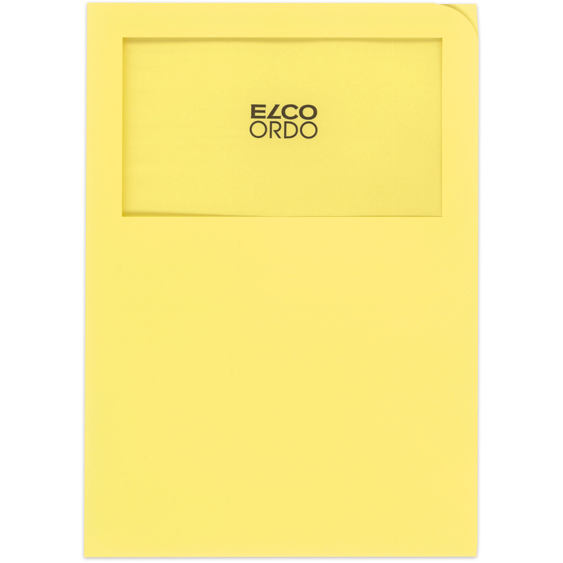 Elco dossier dorganisation Classico, 100 pièces, A4, jaune - 7610425984705_01_ow