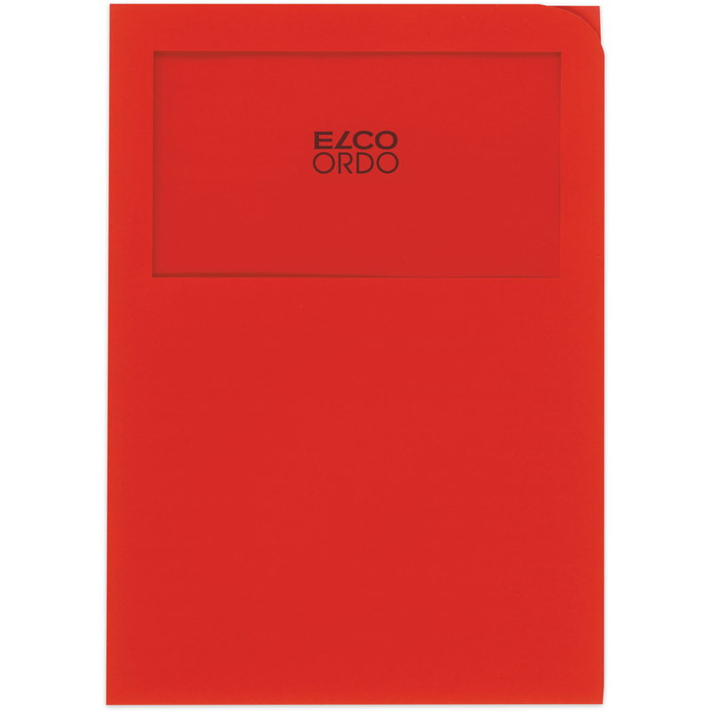 Elco dossier dorganisation Classico, 100 pièces, A4, rouge vif - 7610425985009_01_ow