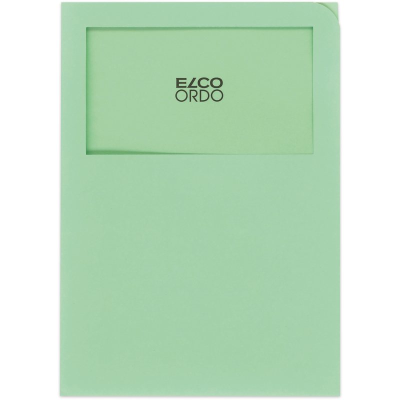 Elco dossier dorganisation Classico, 100 pièces, A4, vert - 7610425984507_01_ow