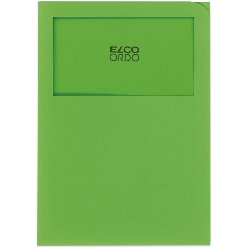 Elco dossier dorganisation Classico, 100 pièces, A4, vert vif - 7610425984606_01_ow
