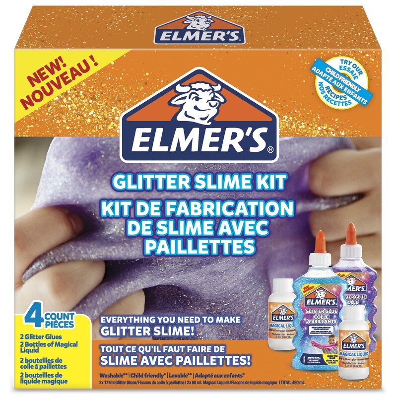 Elmers kit de fabrication de slime avec paillettes - 3026980772567_01_ow