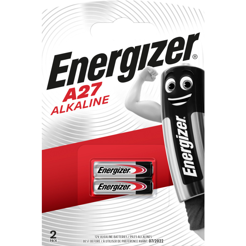 Energizer Batterien, A27, 2 Stück - 7638900393330_01_ow