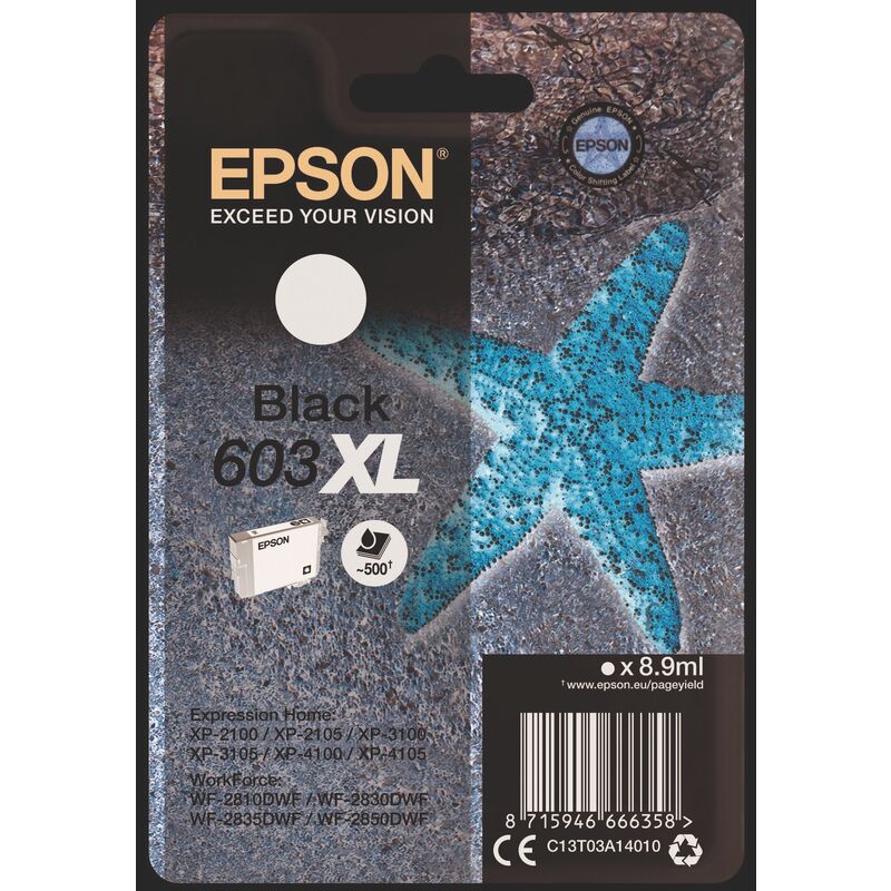 Epson 603XL cartouche d'encre, noir 