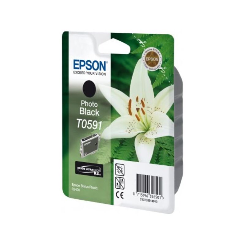 Epson T0591 Tintenpatrone, schwarz - 8715946356501_01_ow