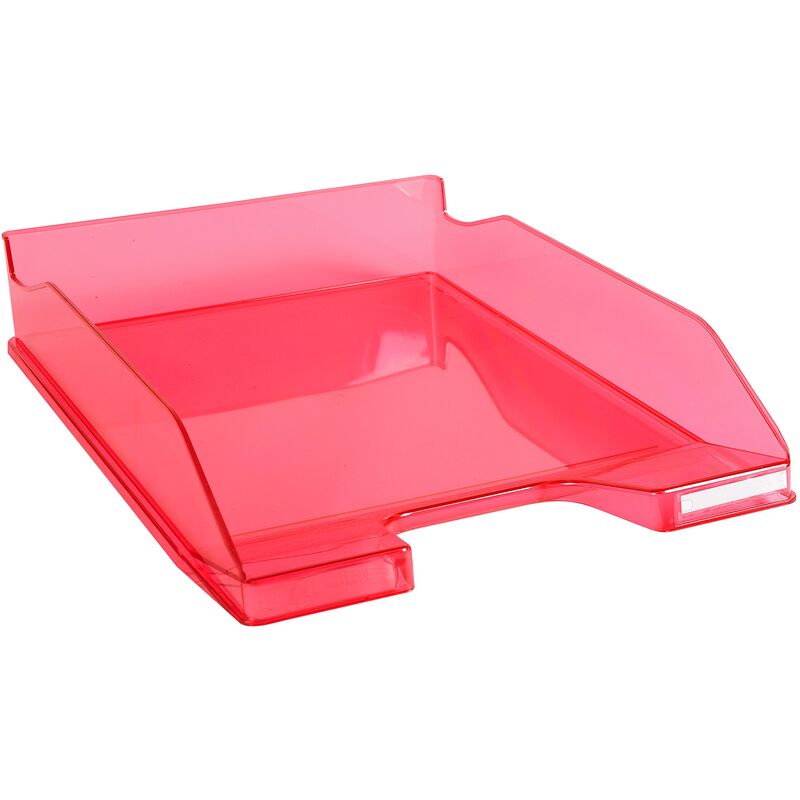 Biella Briefablage, A4, pink transparent - 7611365472536_01_ow