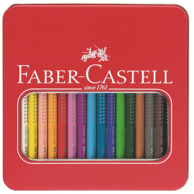 Faber-Castell Farbstifte Jumbo Grip, 16er Schachtel, assortiert - 4005401109167_01_ow