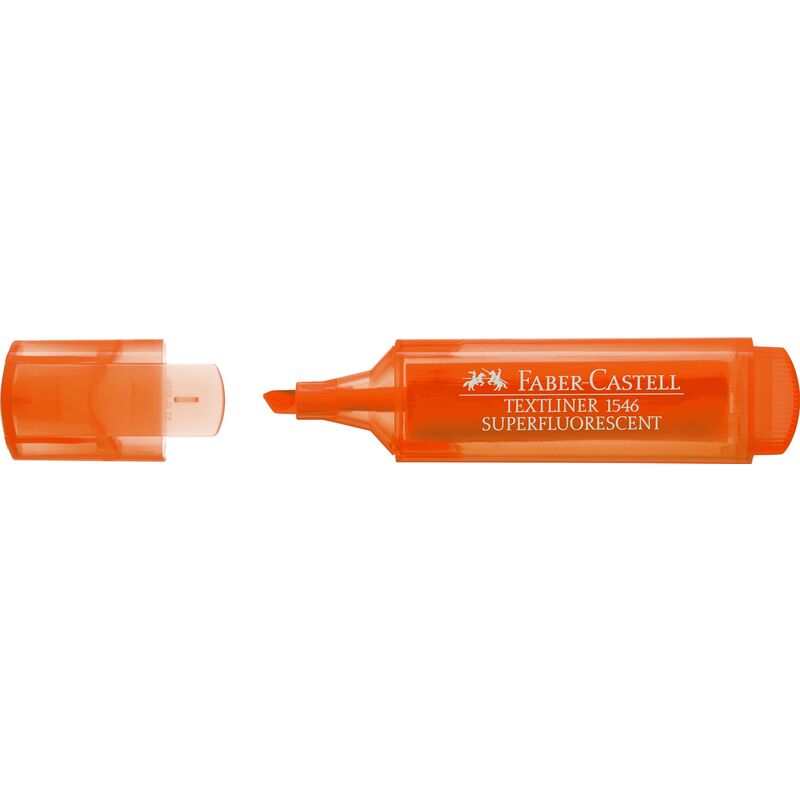 Faber-Castell Leuchtstift 46 Superfluorescent, orange - 4005401546153_02_ow