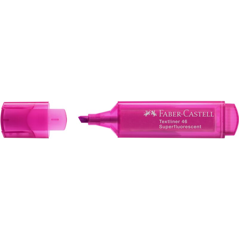 Faber-Castell Leuchtstift 46 Superfluorescent, pink - 4005401546283_01_ow